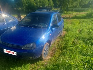 2010 Lada (ВАЗ) Kalina I, синий, 120000 рублей, вид 4