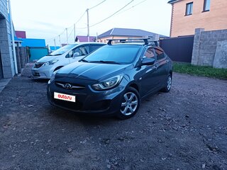 2011 Hyundai Solaris I, серый, 615000 рублей, вид 1