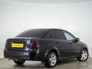 2007 Chevrolet Lacetti I, чёрный, 469000 рублей, вид 4