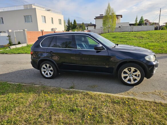 2009 BMW X5 30d II (E70), синий, 1610000 рублей - вид 19