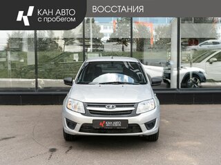 2018 Lada (ВАЗ) Granta I, серебристый, 402100 рублей, вид 2