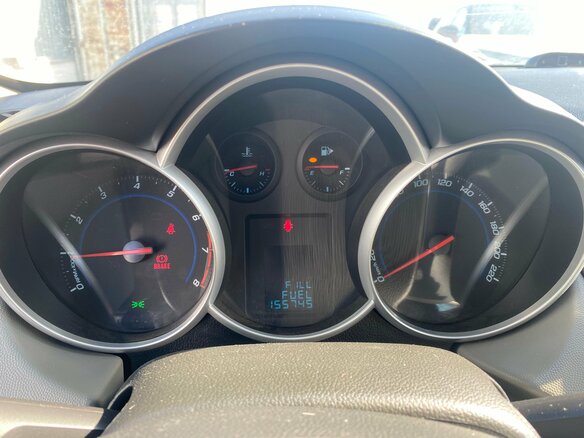 2012 Chevrolet Cruze I Рестайлинг, синий, 499000 рублей - вид 12