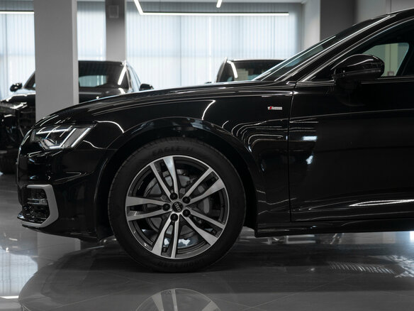 2025 Audi A6 40 TFSI Long V (C8) Рестайлинг, чёрный - вид 24