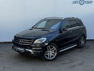 2013 Mercedes-Benz M-Класс 350 CDI III (W166), чёрный, 1907000 рублей, вид 1