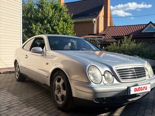 1999 Mercedes-Benz CLK-Класс 230 I (W208), серебристый, 350000 рублей, вид 1