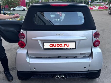 2007 Smart Fortwo Brabus II, серебристый, 1200000 рублей, вид 5