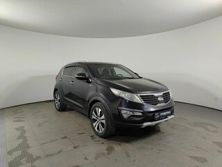 2012 Kia Sportage III, чёрный, 1360000 рублей, вид 3