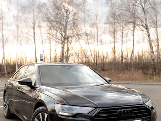 2019 Audi A6 45 TFSI V (C8), чёрный, 3450000 рублей, вид 4