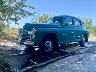 1954 ГАЗ М-20 «Победа», зелёный, 1500000 рублей, вид 1
