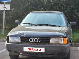 1988 Audi 80 IV (B3), чёрный, 230000 рублей, вид 5