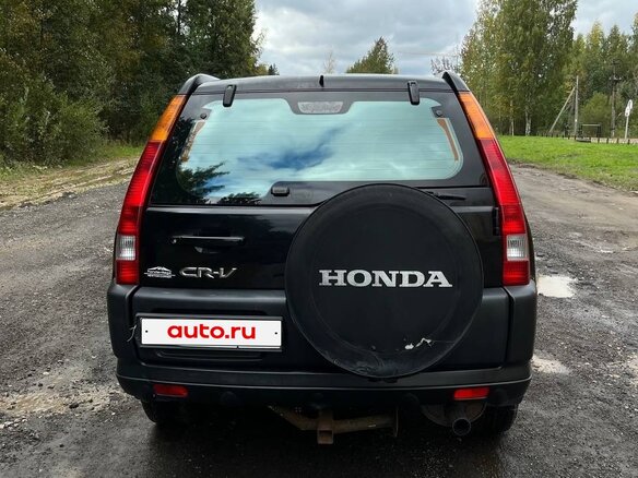 2003 Honda CR-V II, чёрный, 650000 рублей - вид 5