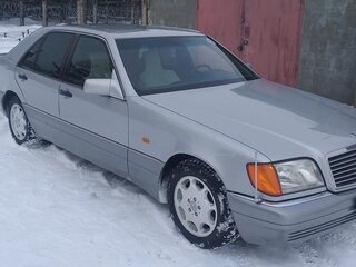 1994 Mercedes-Benz S-Класс 320 III (W140), серебристый, 1950000 рублей, вид 2