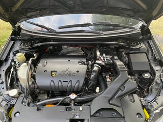 2007 Mitsubishi Lancer X, чёрный, 750000 рублей, вид 4