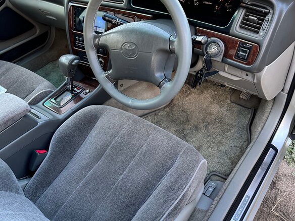 1999 Toyota Cresta V (X100) Рестайлинг, серый, 750000 рублей - вид 5