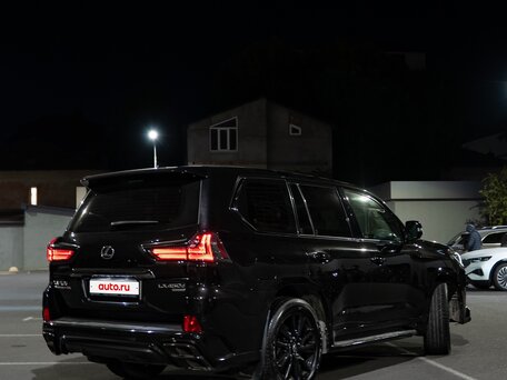 2020 Lexus LX 450d III Рестайлинг 2, чёрный, 6400000 рублей, вид 5