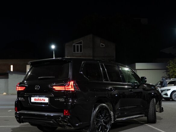 2020 Lexus LX 450d III Рестайлинг 2, чёрный, 6400000 рублей - вид 4