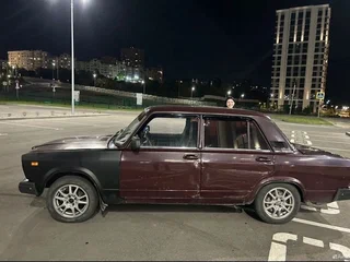 2007 Lada (ВАЗ) 2107, пурпурный, 120000 рублей, вид 1