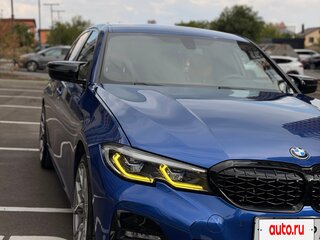 2019 BMW 3 серии 330i xDrive VII (G2x), синий, 3650000 рублей, вид 3