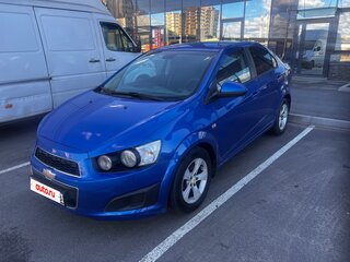 2012 Chevrolet Aveo II, синий, 560000 рублей, вид 1