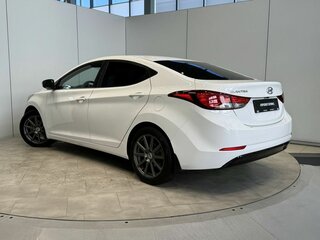 2013 Hyundai Elantra V (MD) Рестайлинг, белый, 1155000 рублей, вид 3