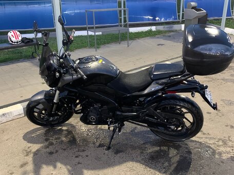 2023 Bajaj Dominar 400, чёрный, 385000 рублей, вид 4