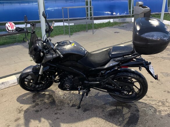 2023 Bajaj Dominar 400, чёрный, 385000 рублей - вид 3