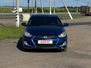 2011 Hyundai Solaris I, синий, 540000 рублей, вид 2