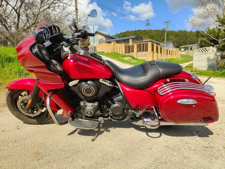 2010 Kawasaki VN1700 Vulcan, красный, 700000 рублей, вид 1