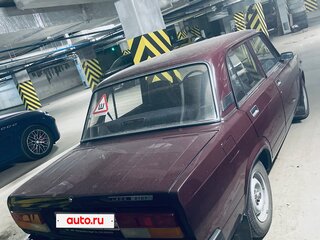 2008 Lada (ВАЗ) 2107, пурпурный, 499000 рублей, вид 4
