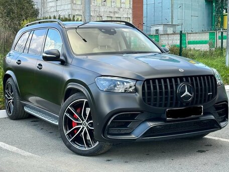 2022 Mercedes-Benz GLS AMG 63 AMG II (X167), чёрный, 15850000 рублей, вид 2