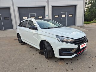 2024 Lada (ВАЗ) Vesta SW Sportline I Рестайлинг (NG), белый, 1800000 рублей, вид 2