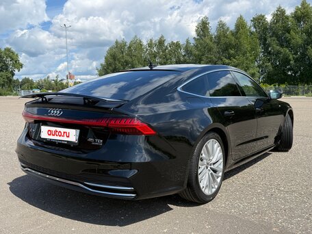 2020 Audi A7 45 TDI II (4K), чёрный, 5850000 рублей, вид 4