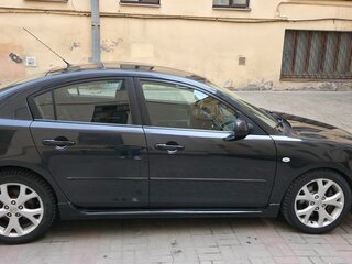 2007 Mazda 3 I (BK) Рестайлинг, чёрный, 500000 рублей, вид 2