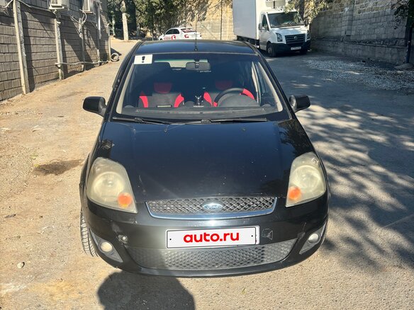 2007 Ford Fiesta Mk5, чёрный, 340000 рублей