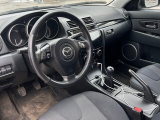 2008 Mazda 3 I (BK) Рестайлинг, синий, 380000 рублей, вид 5