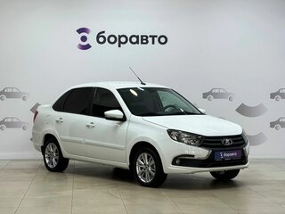 2019 Lada (ВАЗ) Granta I Рестайлинг, белый, 740000 рублей, вид 3