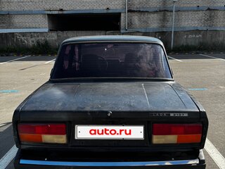 2010 Lada (ВАЗ) 2107, чёрный, 75000 рублей, вид 3