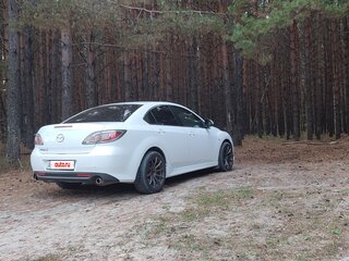2010 Mazda 6 II (GH) Рестайлинг, белый, 900000 рублей, вид 1