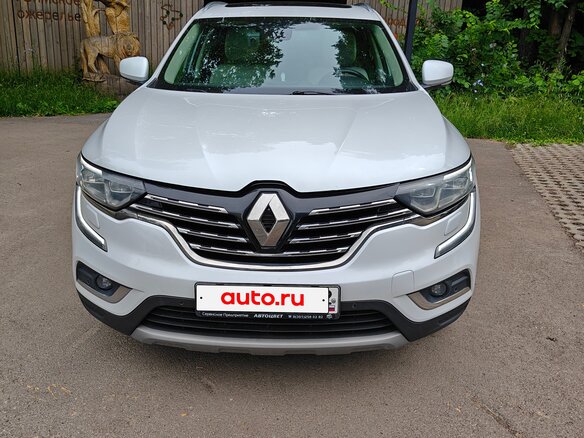 2017 Renault Koleos II, белый, 1930000 рублей - вид 2