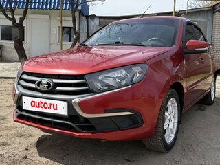 2021 Lada (ВАЗ) Granta I Рестайлинг, красный, 685000 рублей, вид 2