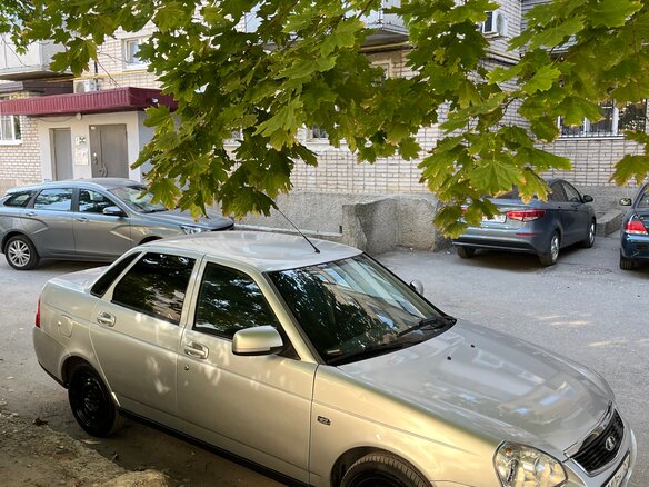 2012 Lada (ВАЗ) Priora I, серебристый - вид 13