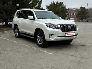 2018 Toyota Land Cruiser Prado 150 Series Рестайлинг 2, белый, 5100000 рублей, вид 4