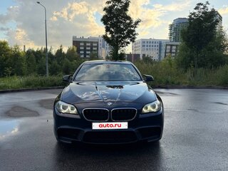 2012 BMW 5 серии 528i VI (F10/F11/F07), синий, 1640000 рублей, вид 1