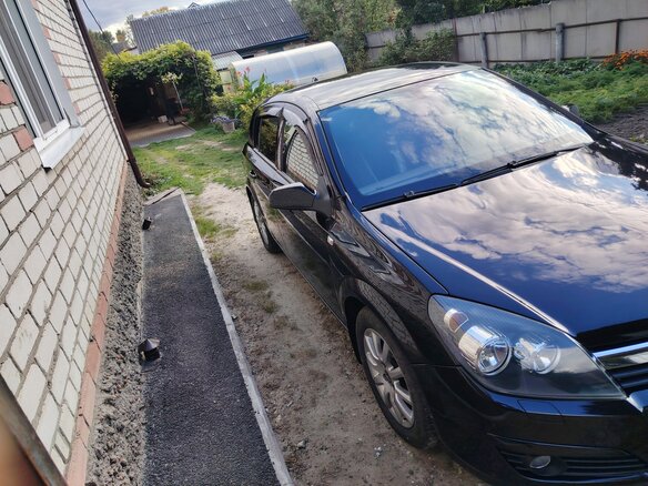 2005 Opel Astra H, чёрный, 400000 рублей - вид 11