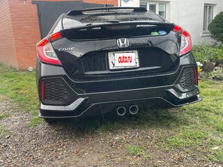2018 Honda Civic X, чёрный, 1650000 рублей, вид 3