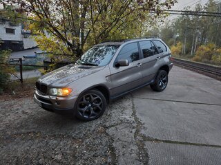2004 BMW X5 3.0i I (E53) Рестайлинг, бежевый, 1150000 рублей, вид 1