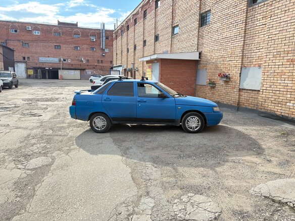 2002 Lada (ВАЗ) 2110, синий - вид 3
