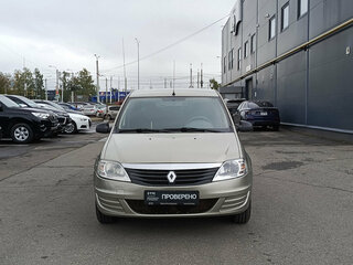 2011 Renault Logan I Рестайлинг, бежевый, 455000 рублей, вид 2