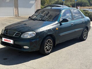 2007 Daewoo Lanos, зелёный, 250000 рублей, вид 1