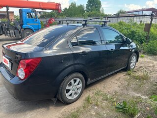 2012 Chevrolet Aveo II, чёрный, 550000 рублей, вид 4